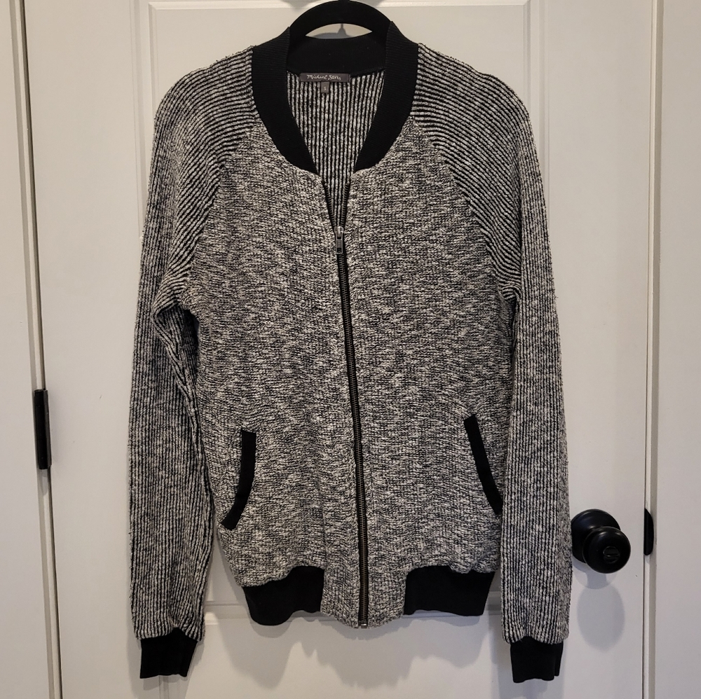 Michael Stars bomber varsity style jacket